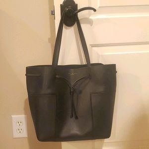 Tory Burch Block-T Drawstring Bucket Bag
